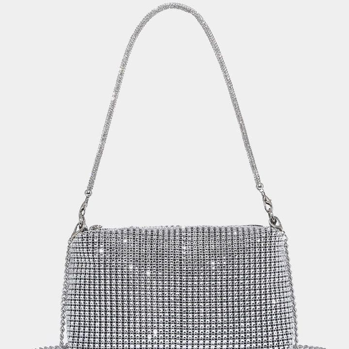 Bolsa Strass Mini Brilhante 