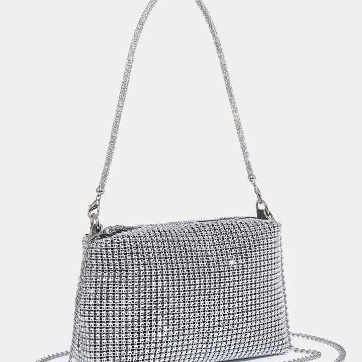 Bolsa Strass Mini Brilhante 