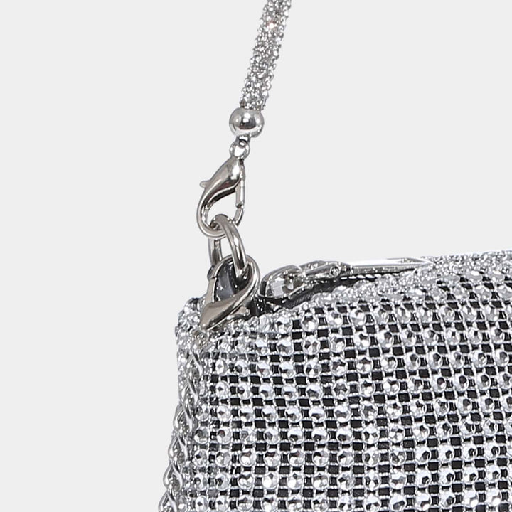 Bolsa Strass Mini Brilhante 