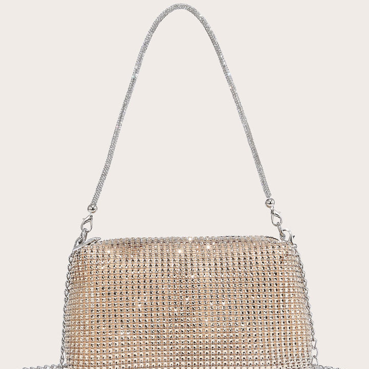 Bolsa Strass Mini Brilhante 